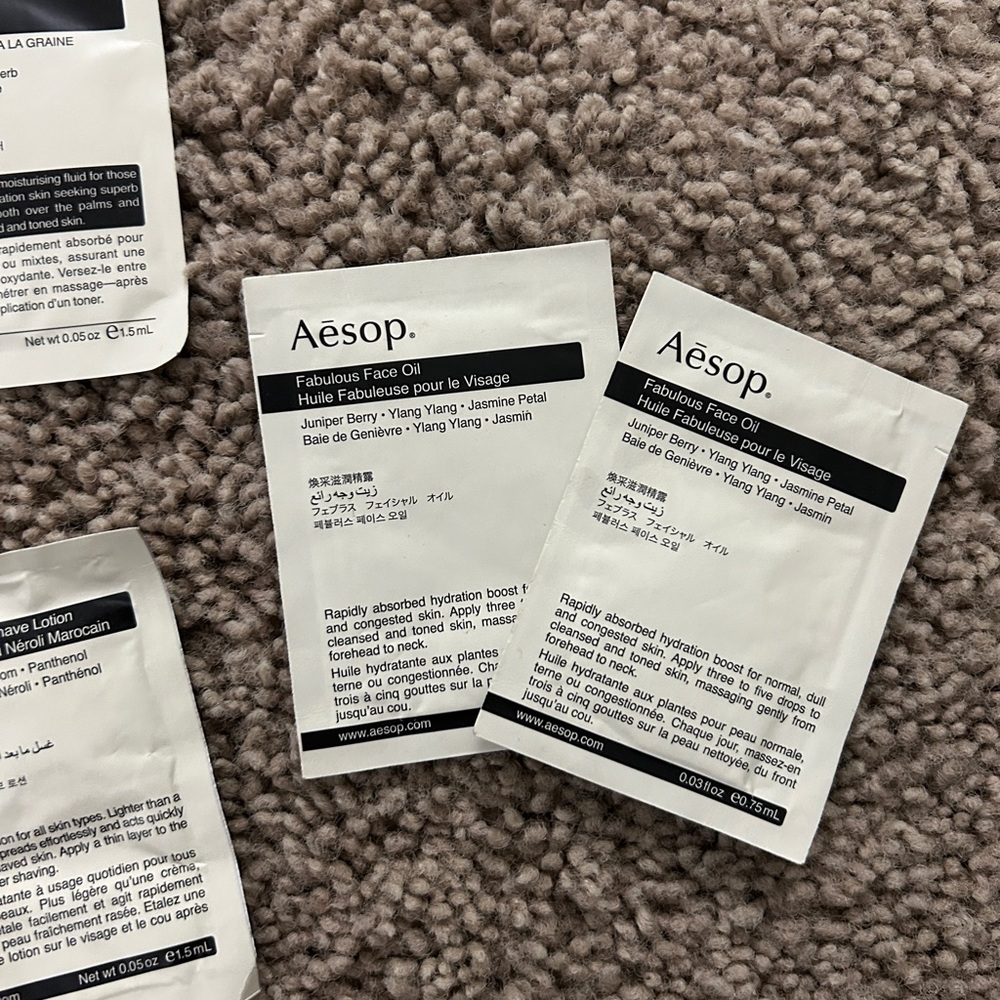 Aesop skincare samples - Picture 4 of 4